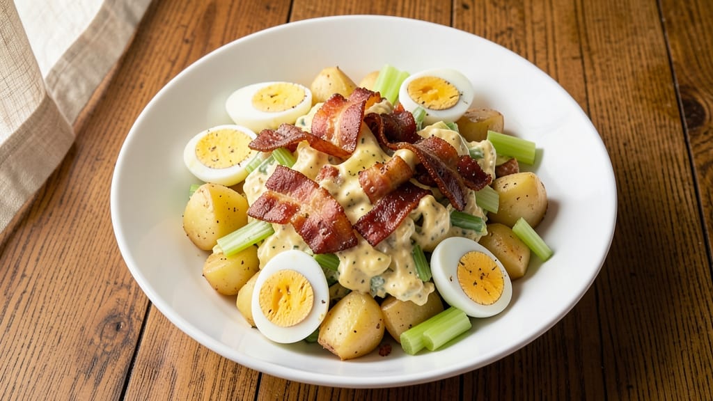 Bill Miller's Potato Salad Recipe: Crisp Celery Crowns Over Tangy Mustard-Herb Bliss