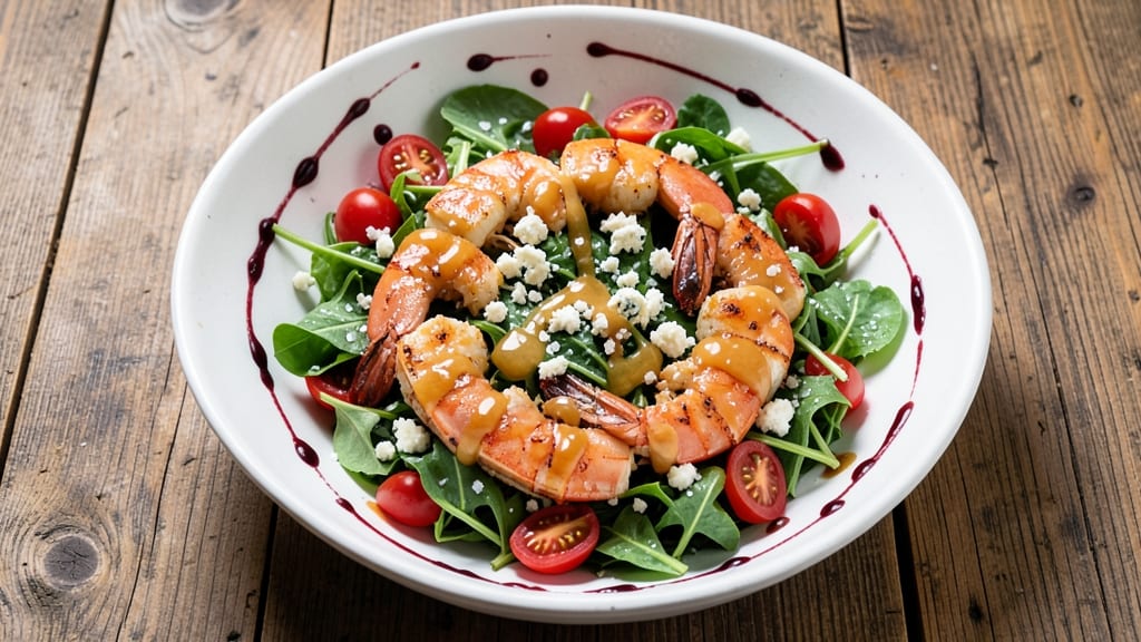 Buffalo Shrimp Salad Recipe: Spicy Kick and Creamy Ranch Harmony