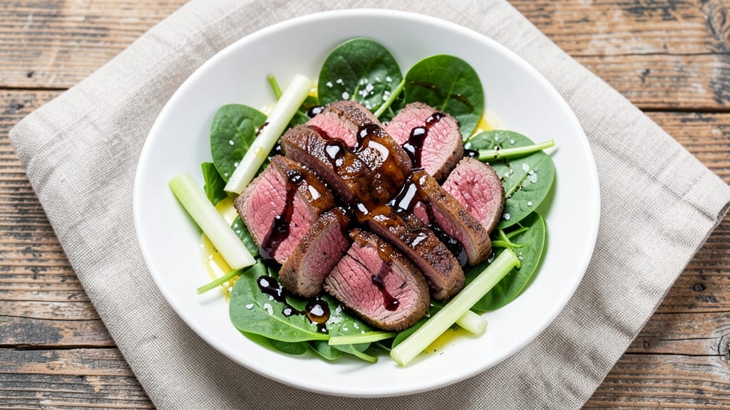 Balsamic Steak Salad Recipe: Caramelized Bite Meets Crisp Celery Crunch
