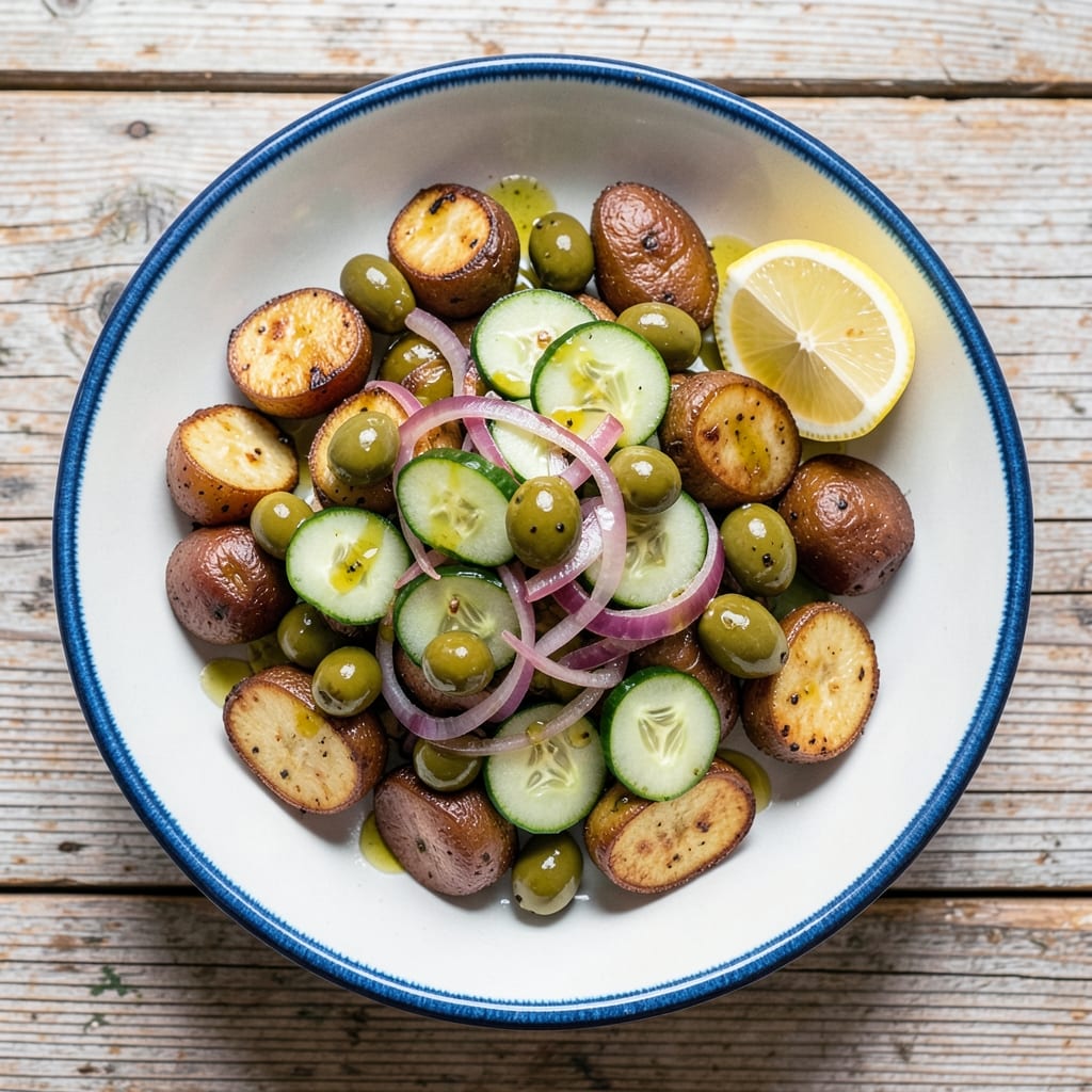 Algarve Salad Recipe: Bright Citrus and Crunchy Cucumber Delight