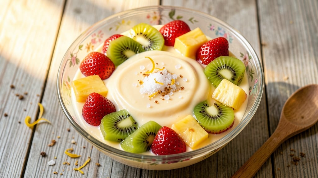 Fruit Salad Recipe with Instant Vanilla Pudding: Chilled Creamy Layers for Effortless Dessert