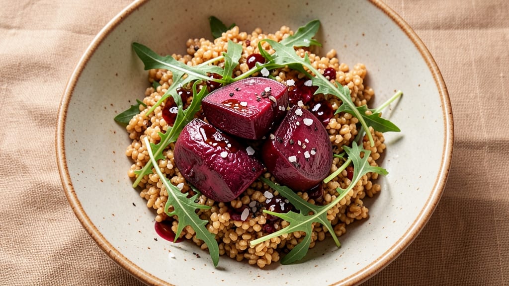 Beet Farro Salad Recipe: Earthy Sweetness Meets Nutty Crunch