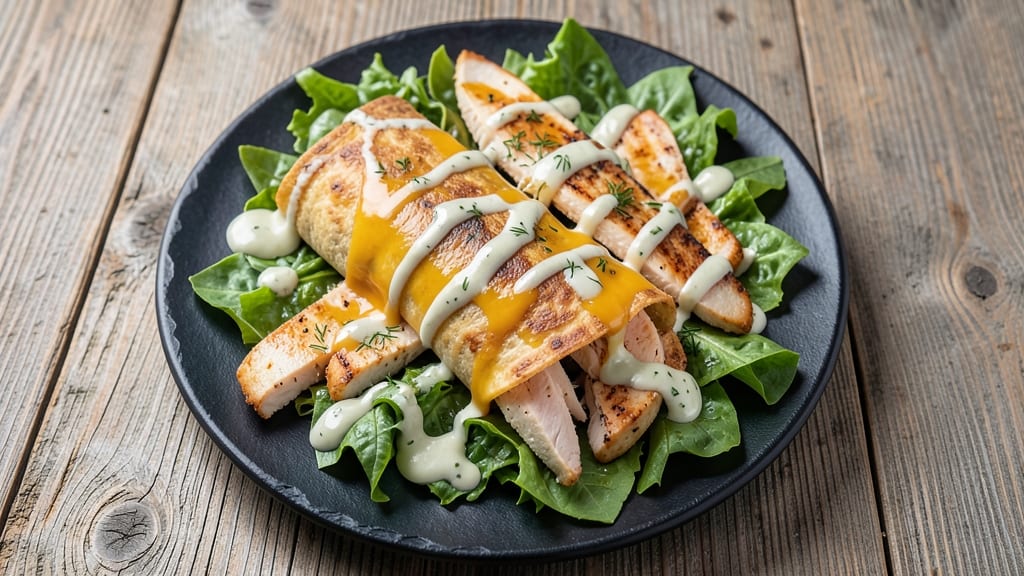 Applebee's Chicken Quesadilla Salad Recipe: Crunchy Tortilla Strips Over Creamy Ranch and Grilled Chicken