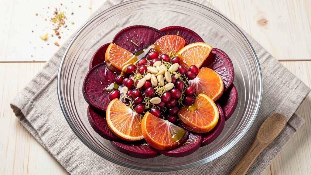 Beet and Fruit Salad Recipe: Earthy Sweetness Meets Bright Citrus Crunch