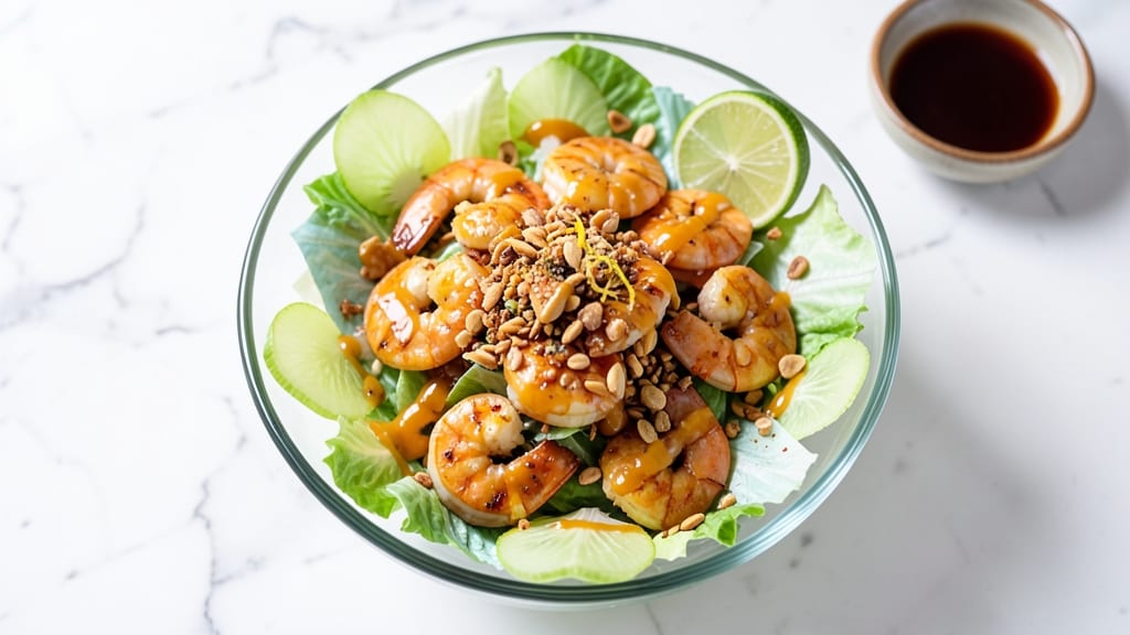 Applebee's Thai Shrimp Salad Recipe: Crispy Celery Crowns Over Tangy Lime Peanut Bliss