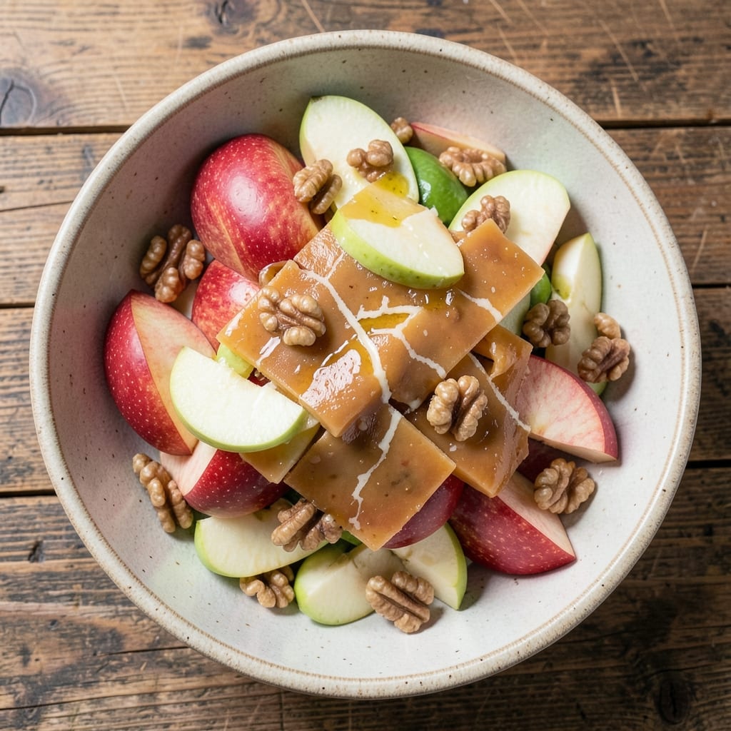 Amish Apple Salad Recipe: Crunchy Apples and Creamy Cheese Harmony